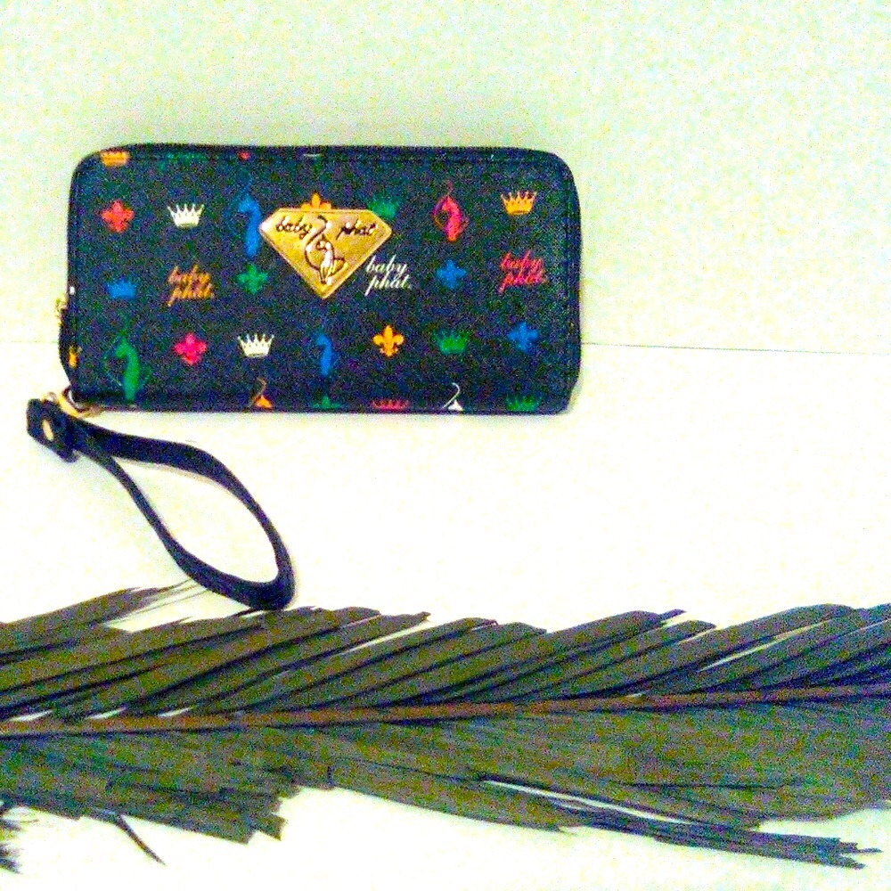 Baby Phat Wristlet Wallet - Picture 1 of 2